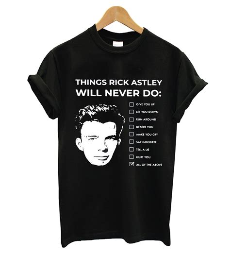 rick astley merch